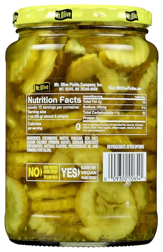Mt. Olive Mini Stuffers Hamburger Dill Chips