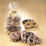 Asher's Chocolates, Chocolate Covered Pretzels Gift Basket, Holiday Assortment of Candy, Small Batches of Kosher Chocolate, Family Owned Since 1892