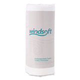 Windsoft Paper Towels, Bulk Pack of 30 Rolls, 85 Sheets Per Roll, Individually Wrapped, 2-Ply White Kitchen Towels, Embossed and For Enhanced