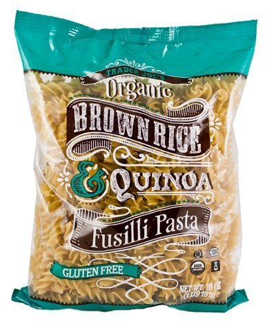 Trader Joe's Organic Brown Rice & Quinoa Fusilli Pasta (Gluten Free), Set of 2