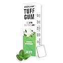 ROCKJAW® Tuff Gum 2.0 with B Vitamins (Stim-Free) - 10 Pack - 100% Xylitol, Aspartame-Free, Sugar-Free (Smooth Spearmint)