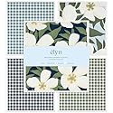 ELYN Swedish Dishcloths, Reusable & Washable Sponge Cloths, Absorbent Cleaning Paper Towels for Kitchen, Dishes, Counters and More, 5 Pack, Assorted