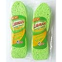 Cleaning Sponge Non-Scratch Libman Gentle-Touch Refills 2 -2-Packs (4 total sponges) Made in USA