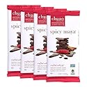 Chuao Chocolatier Spicy Maya Dark Chocolate Bars | Gourmet Cinnamon Cayenne Artisan No Preservatives | 4 Pack (2.8 oz each)