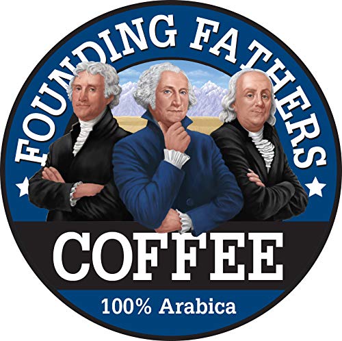 Founding Fathers Coffee Zero "Dark" Thirty Dark Roast 12 Ounce Ground Coffee