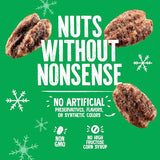 Emerald Nuts Cinnamon Toffee Pecans (1-Pack) | 5oz Resealable Bag | Kosher Dairy Certified, Non-GMO, Contains No Artificial Preservatives, Flavors or