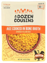 A Dozen Cousins Bone Broth Spanish Yellow Rice, 8 OZ