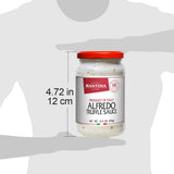 Mantova Alfredo Truffle Sauce, 12.5 oz. (Pack of 2), Product of Italy, Traditional, All-Natural, Ready-to-Eat Pasta Sauce, No Artificial Coloring