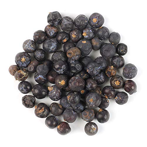 Essential Spice Juniper Berries, 64 oz - Piney, Fresh & Slightly Sweet Flavor - Whole Dried Berries for Gin, Marinades, Sauerkraut & Game Meat