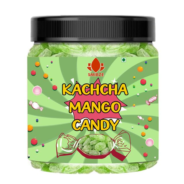 SMIBZE Natural Kachcha Mango Candy 150 GM (Pack of 1) SMIBZE