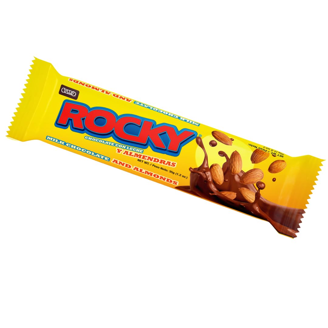 Rocky Almond Milk Chocolate Bars (Pack of 24)