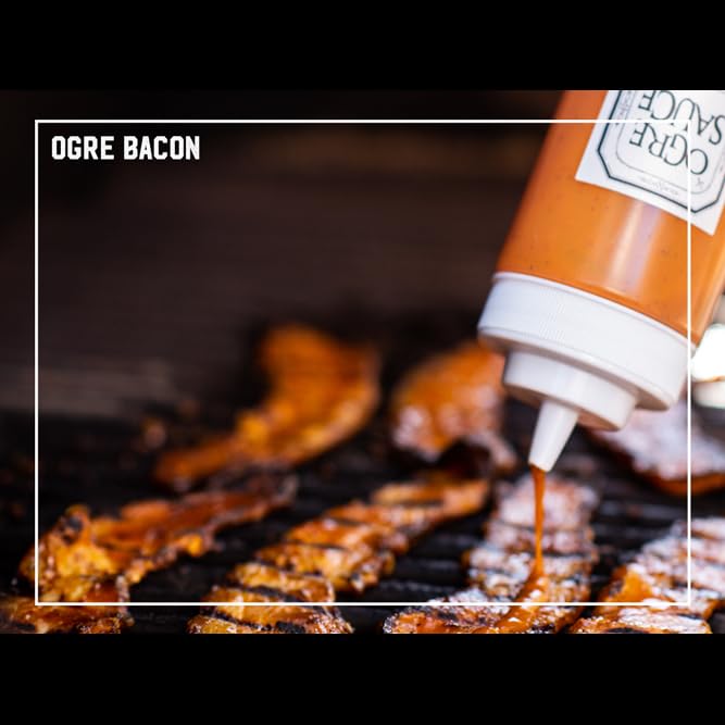 Ogre Sauce, Barbecue Sauce Hot, 16 Fl Oz
