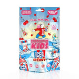ICEE Cherry Sugar Free Gum by Bubblegum Kids | Sugarless Gum with Xylitol | Vegan, Peanut Free, Low Calorie Candy Alternative for Kids & Adults |