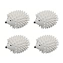 Laundry Dryer Balls - 4 Pack Premium Reusable Dryer Balls Replace Laundry Drying Natural Fabric Softener (White)