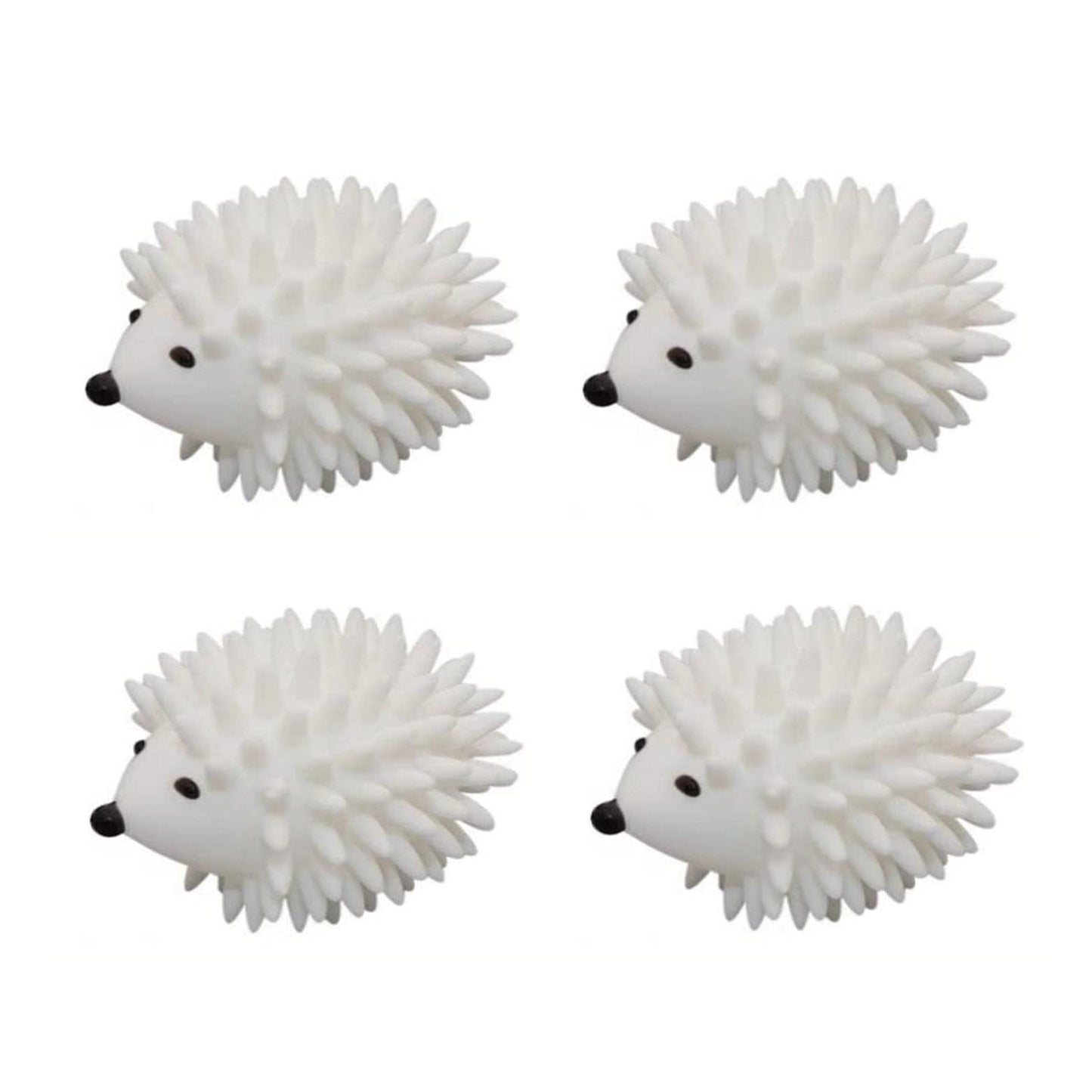 Laundry Dryer Balls - 4 Pack Premium Reusable Dryer Balls Replace Laundry Drying Natural Fabric Softener (White)