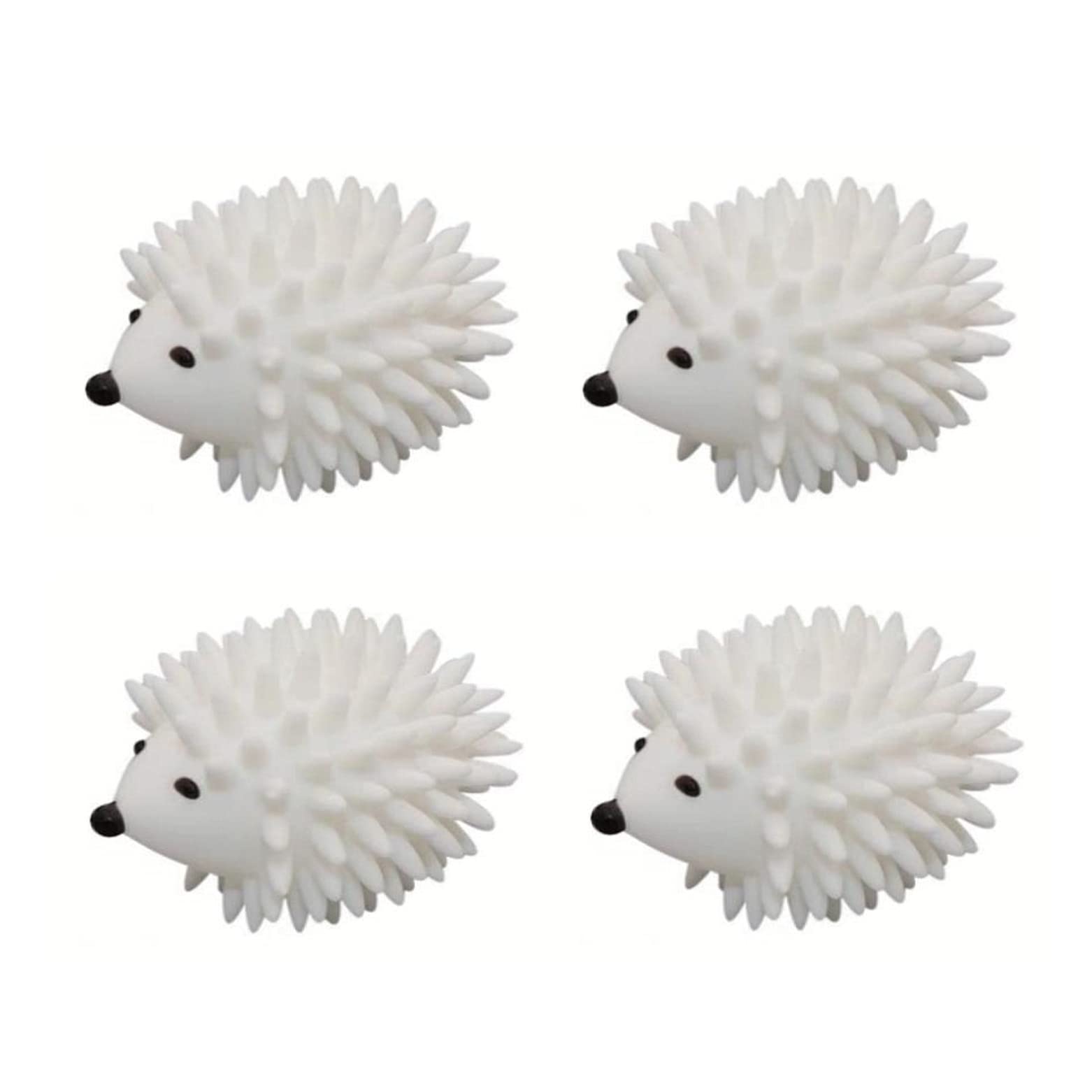 Laundry Dryer Balls - 4 Pack Premium Reusable Dryer Balls Replace Laundry Drying Natural Fabric Softener (White)