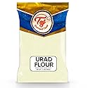 TAJ Premium Urad Flour (White Lentil Flour, Udad Flour), (4-Pounds (NEW))