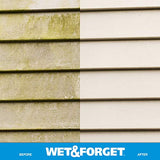 Wet & Forget Outdoor Moss, Mold, Mildew, & Algae Stain Remover Multi-Surface Cleaner, Ready to Use, 64 Fluid Ounces, 4 Pack