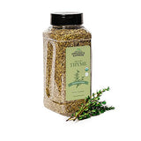 HQOExpress Organic Thyme Leaf - Non GMO, Kosher, USDA Certified Organic Dried Thyme Leaves - Aromatic and Savory Seasoning for Pastas, Soups