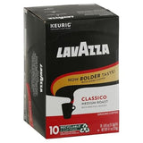 Lavazza Classico Single-Serve Coffee K-Cup® Pods for Keurig® Brewer, Medium Roast,100% Arabica, Value Pack, Full bodied medium roast with rich flavor