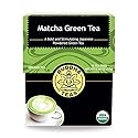 Buddha Teas - Organic Matcha Green Tea - For Health & Wellbeing - Organic Tea - With Antioxidants & Minerals - Clean Ingredients - Caffeinated - OU