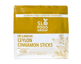 Slofoodgroup -Ceylon Cinnamon Sticks - 1 Lb - Pure Ceylon Cinnamon Quills -5 Inch Cut Cinnamon Spice from Sri Lanka, True Cinnamon - Cinnamomum Verum