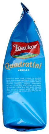 Loacker Quadratini Cube Vanilla Wafer, 8.83 Ounce - 8 per case.8