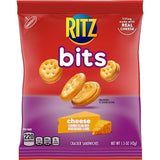 Ritz Bits - Cheese Cracker Sandwiches - Pack of 10 - Filling Made with Real Cheese - Perfect for Taking on the go - Stock up Today and Enjoy Anywhere