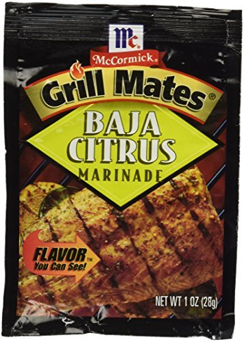 Grill Mates Baja Citrus Marinade, 1 Oz. (Pack of 4) by McCormick