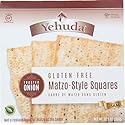 Yehuda Matzos Toasted Onion, Gluten Free 10.5oz (Pack of 3) by Yehuda Matzoh