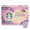 Starbucks K-Cup Coffee Pods, Flavored Hot or Iced Coffee, Vanilla Lavender, 10 Keurig Pods