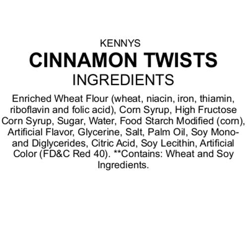 Cinnamon Licorice Twists -2 Lbs