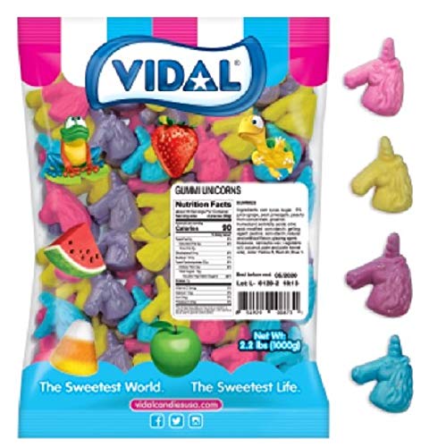 Unicorns Gummy Candy, 2.2lb Bag