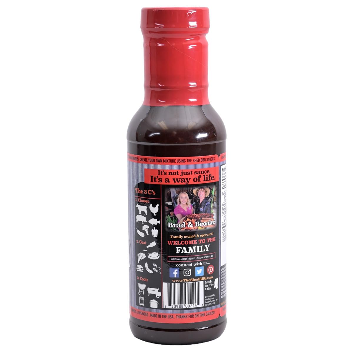 The Shed Barbeque & Blues Joint Southern Sweet & Spicy BBQ Sauce