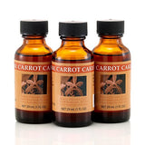 Bakto Flavors Natural Carrot Cake Flavor, 1 Fluid Ounce, Pack of 3