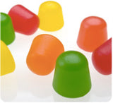 BoostBox Tootsie Dot's Gummy Candy 8 oz Peg Bag 10-Pack (5 Pounds)
