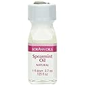 LorAnn Spearmint Oil SS Natrual Flavor, 1 dram bottle (.0125 fl oz - 3.7ml - 1 teaspoon)- 12 pack