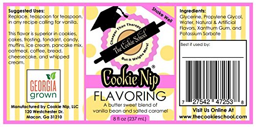 Cookie Nip Flavoring for Icing, Frosting, Dough