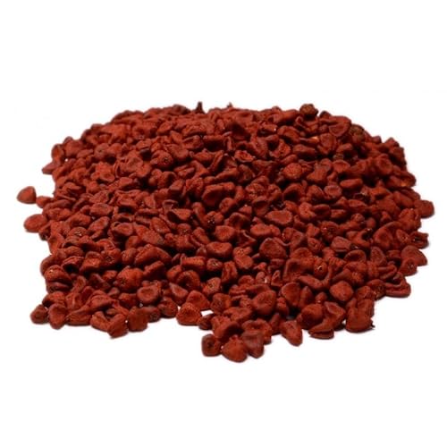 Essential Spice Whole Annatto Seeds, 4 oz Tin - Mild, Earthy & Peppery Flavor with Vibrant Natural Color - Perfect for Achiote Oil, Sofrito, Rice