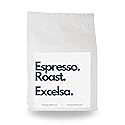 Excelsa Coffee - 12 oz Whole Bean Espresso Roast - Bold, Rich, Naturally Lower-Caffeinated - Pesticide-Free, Single Origin, Roasted for Espresso