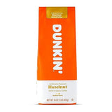 Dunkin' Donuts Coffee Hazelnut 16 OZ Bag, Pack of 1