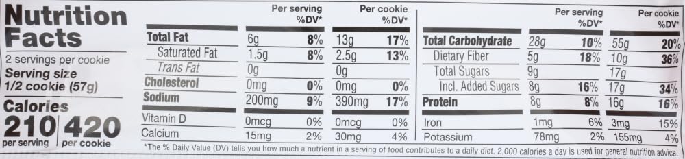 Lenny & Larry's Peanut Butter Cookies (24 Cookies)