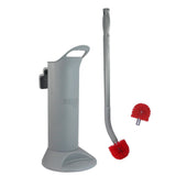 Unger BBWHR Ergo Toilet Bowl Brush Complete: Wand, Brush Holder & 2 Heads