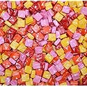 Original Star Candy Bulk- Fruity Chewy Individually Wrapped Pink, Red, Orange, and Yellow burst Fun Size Candy (1 Pound)