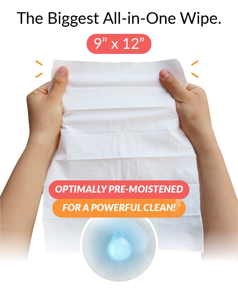 iCloth 70% Isopropyl Alcohol XL Screen and Electronics Wipes, Lint-Free, Streak-Free, Fast-Drying, Removes Dust and Fingerprints, 200 Wipes