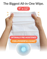 iCloth 70% Isopropyl Alcohol XL Screen and Electronics Wipes, Lint-Free, Streak-Free, Fast-Drying, Removes Dust and Fingerprints, 200 Wipes