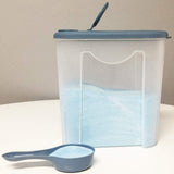 Plastic Laundry Powder Container For Detergent, Laundry Room Organization - 80 oz