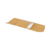 Restaurantware Paper Sandwich Wrap Display - Disposable Wrap Plate - Kraft - 9" - 25ct Box