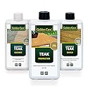 Golden Care Teak Cleaning 3 Pack Bundle