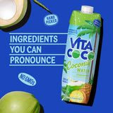 Vita Coco, Coconut Water Pineapple, 33.8 Fl Oz